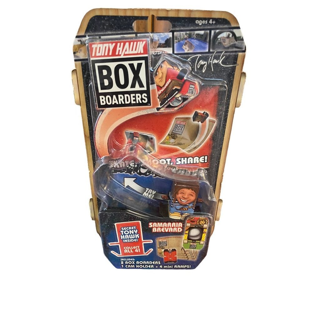 NEW Tony Hawk Skate Skateboard‎ Trick Ramp Rider Samarria Brevard Box Boarders